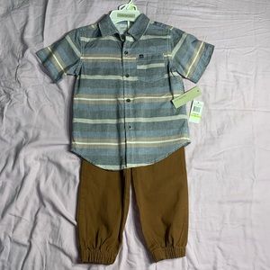 Calvin Klein dress shirt and Jogger pants